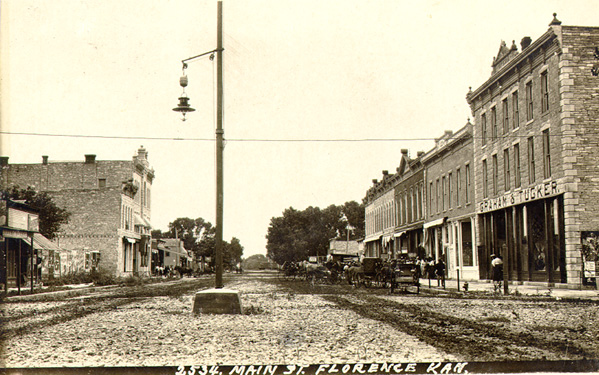 Picture of Main Street, Florence Kansas